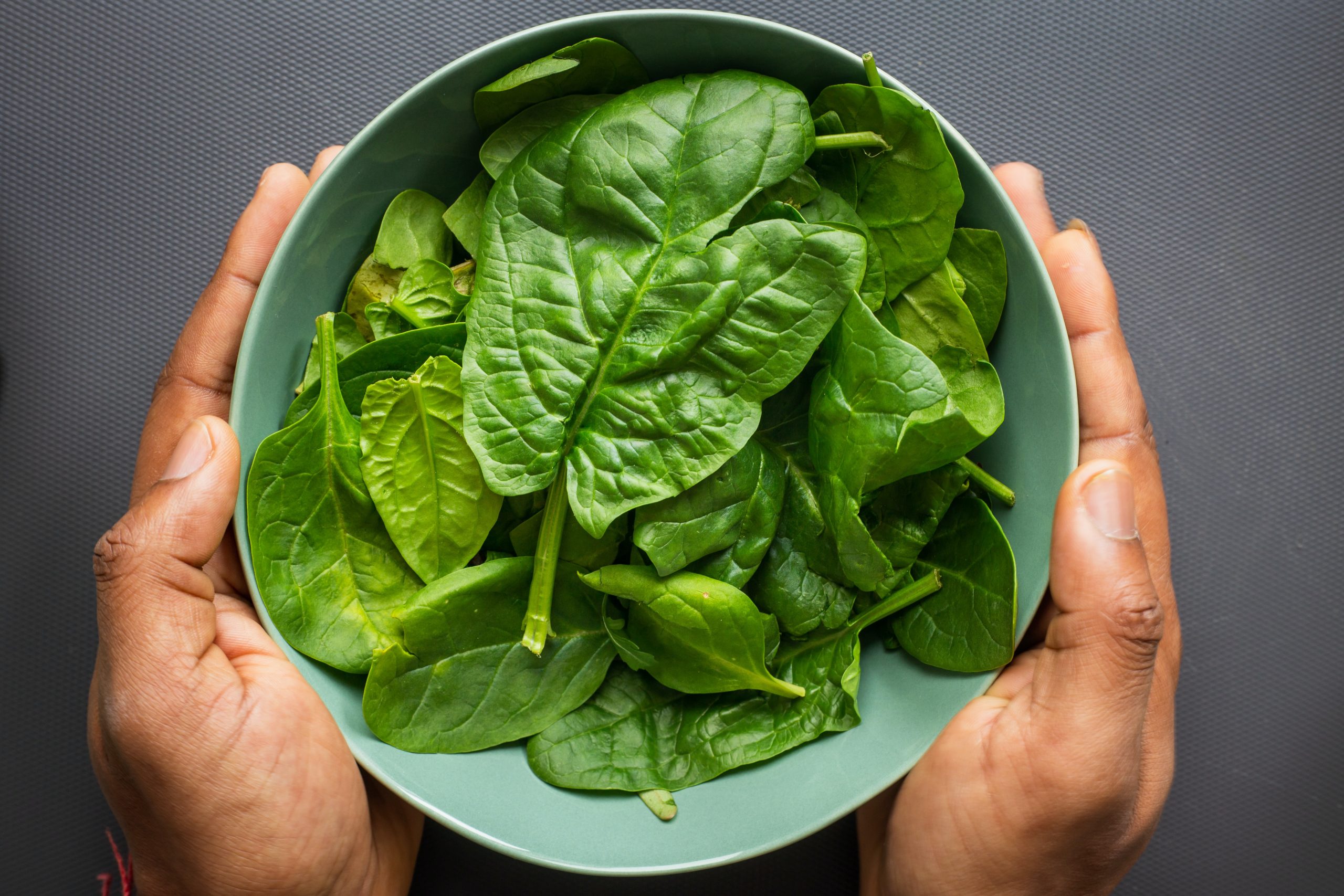 spinach plant-based source of iron