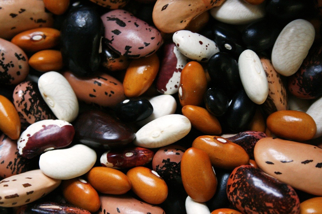 beans, legumes, food high in folate
